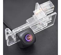 Caméra de recul 170° HD AHD 1080p Fisheye pour caméra de recul de voiture Fluence compatible avec Clio 4 2014 2015 Caméra de vision nocturne (couleur : AHD) (AHD-dynamique)