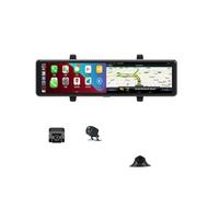 Caméra de recul AHD 1080P avec 3 caméras, écran tactile 12 pouces, WiFi, enregistreur vidéo de voiture, capteur G, moniteur de stationnement, boîte noire (couleur: S33, taille: 64Go) laiyong1987(32G)