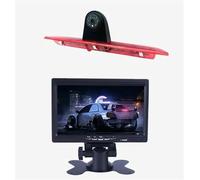 Caméra de recul AHD 1080p avec feu de freinage de voiture - Caméra de recul pour Transit Van 2015-2020 avec écran d'affichage de 17,8 cm - Kit de caméra de recul (appareil photo) (briquet cigarette)