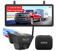 Camera de Recul AUTO-VOX Solaire 7.2"" 1080P HD Imperméable Installation Rapide