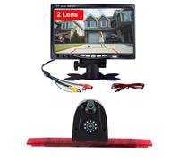 Caméra de recul avec deux objectifs, caméra de recul à double objectif + moniteur de 7" pour Carado Van V132 V337 Edition V339 pro T338 Emotion T447 T67S Hella Fiat Ducato Womo Sunlight T68