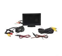 Caméra de recul avec moniteur de 12,7 cm pour Ford Transit Mk7 Connect pour Facelift et pour Courier 2006 à 2018 IP69 étanche pour kit de capteur Ccd (type 2)