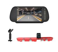 Caméra De Recul avec Rétroviseur 7 Pouces pour Toyota Proace 2016, 2017, 2018 Et 2019 Assistance Sécurité Auto