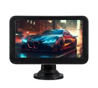 Caméra de recul Caméra de recul 7 Pouces 1080P Image Couleur Vision Nocturne IP69 étanche Grands Angles de Vision pour Voitures camions remorques ABS Noir (-7)