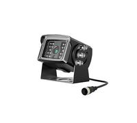 Caméra De Recul Caméra De Recul HD Robuste DC9-35V avec Vision Nocturne Et Fixation Universelle pour Camions Camping-Cars Remorques Et Fourgonnettes(CVBS Camera-4PIN)