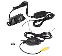 Caméra de recul CaméRa De Recul pour Voiture, 7 PièCes, LED IR, Version Nuit, avec ÉMetteur-RéCepteur VidéO RCA sans Fil