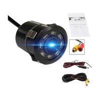 Caméra de recul Caméra Recul HD CCD Image Arrière pour Grand Écran Monté sur Véhicule pour Vision Nocturne pour Grand Angle Navigation pour Voiture Camion(Orange)