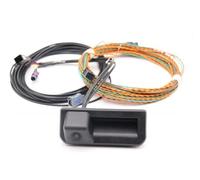 Caméra de recul Caméra Recul, Poignée Coffre avec Faisceau Câbles Guidage Haut Gamme pour Urus pour Q5 pour Q8 Seat ATECA pour A6 pour C8, KODIAQ pour Superb(A5 B9 MIB2)