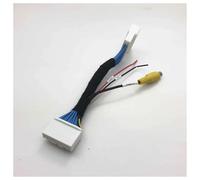 Caméra De Recul Caméra Vue Arrière Fish Eye Fonctionne avec Adaptateur Caméra Recul Stéréo OEM pour Mazda 2 pour Demio DJ pour Trappe 2015~2023 Caméras Recul(Adapter Cable)