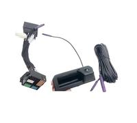 Caméra de recul Canbus Dynamic Trajectoire Caméra de recul fonctionne avec unité MIB2 pour Skoda pour Karoq 2017 2018 2019 2020 2021 2022 2023 2024 (caméra Canbus) (avec pulvérisateur d'eau)