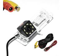 Caméra de recul CCD pour Renault Clio 4 IV 2011 2012 avec champ de vision diagonal de 170 degrés et fonction de balance des blancs automatique