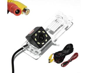 Caméra de recul CCD pour Renault Clio 4 IV 2011 2012 avec champ de vision diagonal de 170 degrés et fonction de balance des blancs automatique