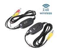 Caméra de recul,Chaude 2.4G metteur-Récepteur Vidéo Sans Fil Kit pour Voiture Caméra de Recul et DVD Moniteur cran - Wireless-12v