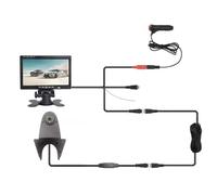 Caméra de recul compatible avec Benz, Viano, Sprinter Vito AHD 1080p, feu stop, caméra de recul avec moniteur de voiture de 7 pouces (cordon d'alimentation) (briquet cigarette)