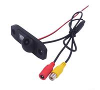 Caméra de recul compatible avec XC60 2009-2020 XC90 2002-2020 S80 2007-2020 S80L 2011-2020 Objectif grand angle 170 degrés en plastique noir 12 V CC Numéro de système CVBS