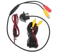 Caméra de Recul de Voiture 12 V 1 W en Plastique, Installation DIY | Vision Arrière Compacte, Usage Parking et Manœuvre, pour Écrans Rca et Pare-chocs