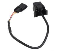 Caméra de recul de voiture 12 V OEM 284427832R de rechange compatible avec Kadjar 2016-2019, boîtier en ABS noir, installation catholique facile à installer pour une vision nocturne claire