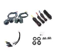 Caméra de recul de voiture avec système panoramique à 360° pour écran multimédia Android, fonction de sauvegarde (3D 1080P) (3D 720P)