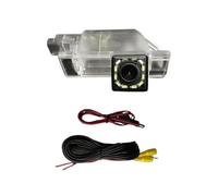 Caméra de recul de voiture sans fil CCD Fisheye 4 8 12 LED dynamiques de remplacement nocturne pour Peugeot 2008 208 301 307 3008 406 407 408 508 607 806 807 pour RCZ (kit sans fil 4 LED) (12