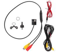 Caméra de Recul Double Usage Installation Simple, pour Voiture, Image HD | Câble de Signal et Transformateur Inclus, Métal et Plastique, Aide au Stationnement Avant et Arrière