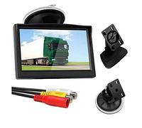 Caméra de recul ÉCran LCD Tft HD 5 Pouces 800 X 480 avec Doublde Montage pour Voiture, Recul, Lecteur DVD Et Lecteur MultiméDia Recul