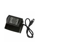 Caméra de recul étanche et robuste 1224 V 4 broches pour camping-car, camion, remorque avec lumières infrarouges 18 LED, grand angle de vision de 120 degrés, compatible TV