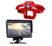 Caméra De Recul Feux De Freins IR Rétroviseur Van Recul/Stationnement + Moniteur Autonome (7.0") pour Renault Trafic(2001-2014),Combo(2001-2011),Vauxhall Vivaro(2001-2014)