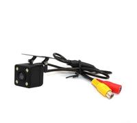 Caméra de recul grand angle 170 degrés avec 12 LED pour vision nocturne, caméra de recul étanche avec résolution 480p et boîtier ABS résistant aux chocs pour véhicules (4 lumières)