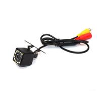 Caméra de recul grand angle 170 degrés avec 12 LED pour vision nocturne, caméra de recul étanche avec résolution 480p et boîtier ABS résistant aux chocs pour véhicules (12 lumières)
