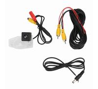 Caméra de recul Haute définition pour Voiture avec lumière de Remplissage numérique, Grand Angle 170 °, étanche IP67 pour CRV Odyssey Fit Jazz, caméra Noire, Support Blanc