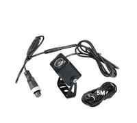 Caméra de recul HD Caméra Recul AHD 1080p PAL 4 Broches Objectif Fisheye pour Mini-Voiture pour Vision Nocturne Étanche pour Caravane Camion Camping-Car Fourgonnette(Camera with 5m)