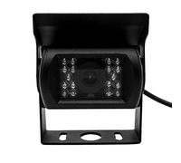 Caméra de recul HD pour voiture, connecteur 4 broches étanche pour caméra de vue avant Baceyong pour bus de camion Vue arrière de voiture IR 18 LED Vision nocturne pour bus de camion inversion