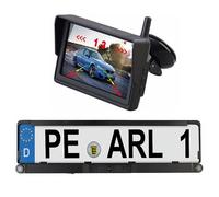 Caméra de recul HD sans fil PA-570 avec moniteur et avertisseur [Lescars]