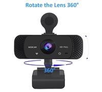 Caméra de recul HD, Vision nocturne, pour PC, ordinateur portable, caméra d'appel, webcam, conférence, travail, voiture, produits électroniques