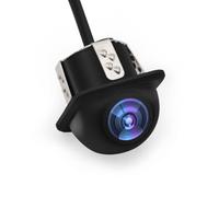 Caméra de recul KIMISS pour Voiture, caméra de recul à Vision Nocturne Grand Angle à Objectif HD avec règle （Noir）