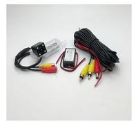 Caméra De Recul pour 911 996 997 991 pour Carrera pour Turbo GT Caméra Recul Vue Arrière Caméra Stationnement Vision Nocturne Support Lumière Plaque(4 LED CAM Kit)