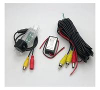 Caméra De Recul pour 911 996 997 991 pour Carrera pour Turbo GT Caméra Recul Vue Arrière Caméra Stationnement Vision Nocturne Support Lumière Plaque(Fish Eye CAM Kit)