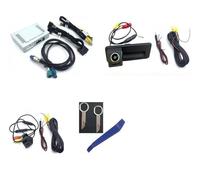 Caméra De Recul pour A1 S1 8X pour Sportback pour Quattro 2011-2019 Adaptateur D'interface Caméra Vue Avant Et Arrière Écran OEM Recul Plug & Play(Front Rear Cam)