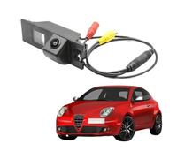 Caméra De Recul pour Alfa pour Romeo pour Mito 2008-2018 pour Romeo 166 1998~2007 CCD HD AHD Fisheye Caméra Recul Moniteur Stationnement Arrière Voiture(A120 CVBS 680x480)