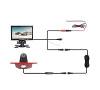Caméra De Recul pour Citroen pour Jumpy 2007-2016 Caméra De Recul AHD 1080P avec Feu Stop Et Écran 7 Pouces Caméra Recul Voiture(Power Cord)