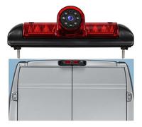 Caméra de Recul pour FIAT Ducato/Peugeot Boxer/Citroen Jumper 2006-2017, Nuit IR, IP67, Angle Réglable, 3e Feu Stop, Guidage