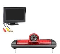 Caméra De Recul pour Fiat pour Ducato 2006-2015, Caméra De Recul 170 Degrés, 3ème Feu Stop Et Écran 4,3 Pouces Caméra Recul Voiture
