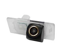 Caméra De Recul pour Jaguar pour XE XF F-Pace XFL 2016 2017 2018 Caméra De Recul HD CCD Étanche avec Vision Nocturne Aide Au Stationnement Automobile(Golden CAM Relay)