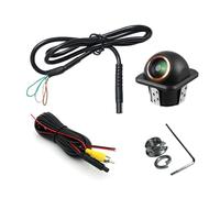 Caméra de recul pour voiture 1080p 170 ° grand angle Fisheye Caméra de recul étanche Triple contrôle Adaptateur à vis