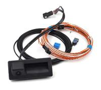 Caméra De Recul pour Voiture 3V0827566L avec Poignée Déverrouillage pour A4 B9 2016-2023 Caméra de recul étanche pour Voiture