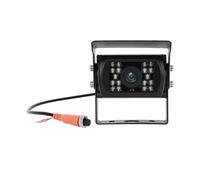 Caméra De Recul pour Voiture 9-36V 18 LED Vision Nocturne Étanche avec Connecteur D'aviation À 4 Broches pour Bus Et Camion Caméras De Recul