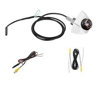 Camera de Recul pour Voiture Caméra De Recul Fish Eyes Gold AHD Ou CVBS 1080P Full HD 170° pour Grand Angle pour Vision Nocturne Caméra De Recul(White-CVBS-AHD720P)