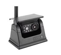 Caméra de recul pour voiture de camping-car DX908 Magnétique solaire sans fil WiFi Caméra de recul Alimentation de base et batterie de secours intégrée