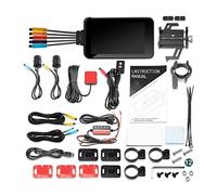 Caméra de recul pour Voiture Full Body étanche Moto DVR Dash Cam 1080P FHD Avant Vue arrière Moto caméra GPS enregistreur enregistreur boîte(720P-1080P,TF Card 128GB)