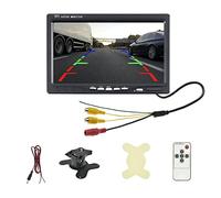 Caméra de recul pour Voiture MJDOUD 7 Pouces Voiture Vue arrière caméra Moniteur for Camion stationnement 9-36V Bus Affichage de sécurité avec 1024 * 600 HD écran LCD Universel(700(Only Monitor))